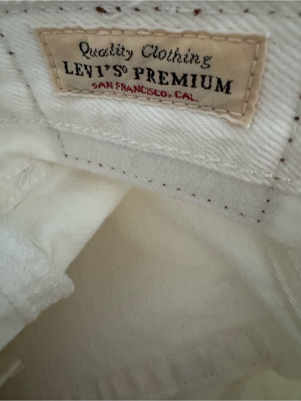NWOT Levi’s 501° '90S ANKLE WOMEN'S JEANS color:Blank White Size: W26 L27 - Picture 4 of 5